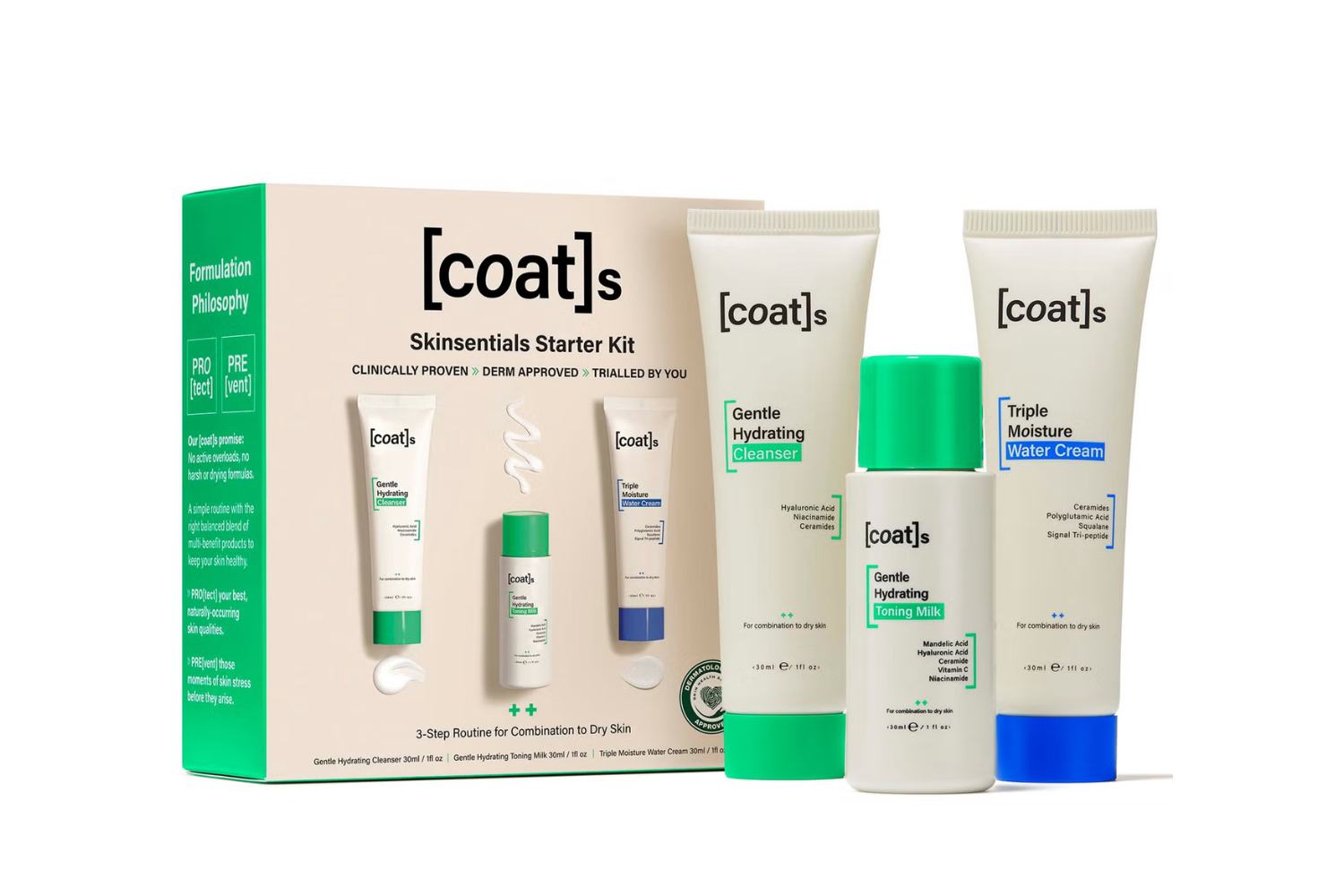 Best gifts for teenagers Indybest review [Coat]s Skinsentials 3-step routine